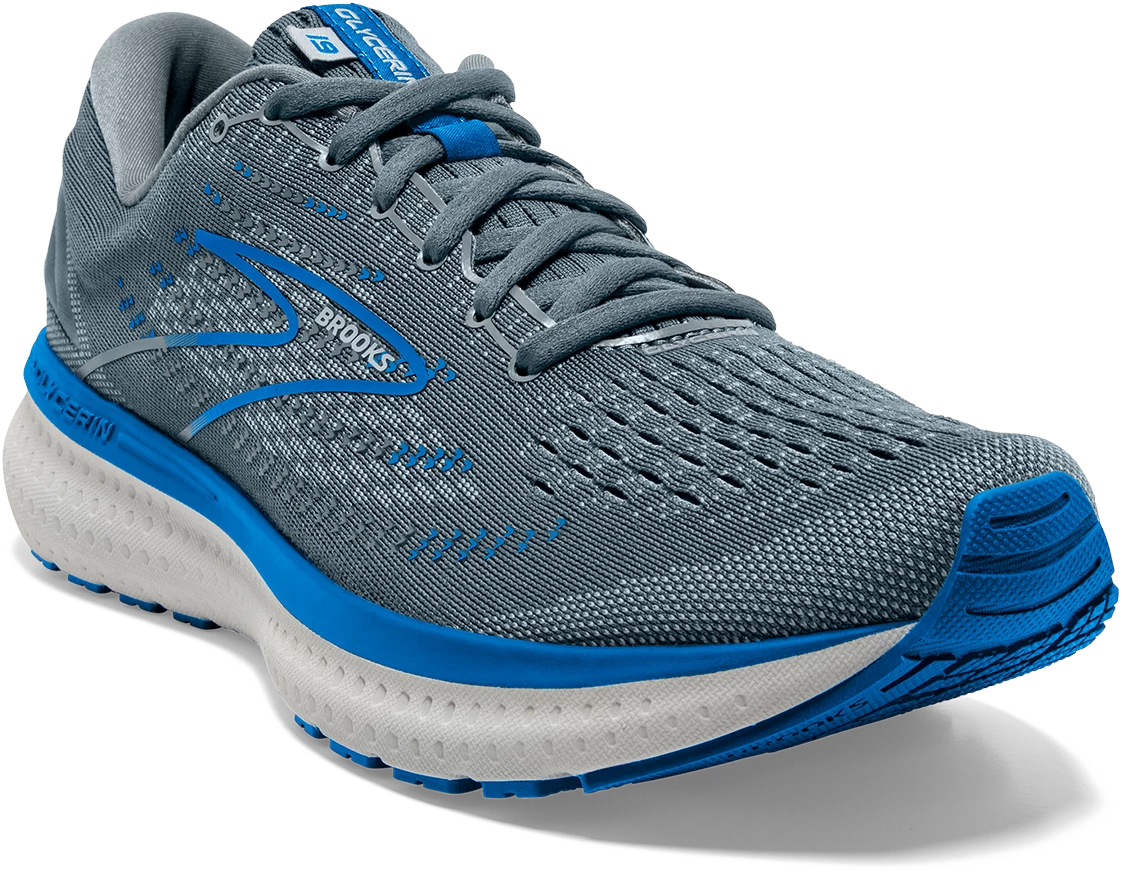 BROOKS Men’s Glycerin 19 (095 - Quarry/Grey/Dark Blue) 3 BROOKS Men’s Glycerin 19 (095 - Quarry/Grey/Dark Blue) - Image 3