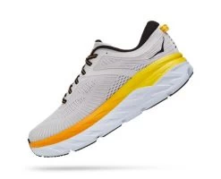 Hoka Men's Bondi 7 (NCRY - Nimbus Cloud/Radiant Yellow) -Saucony Store 7C7C2AEC CAAE 4B69 85E6 DB9E165FC31A