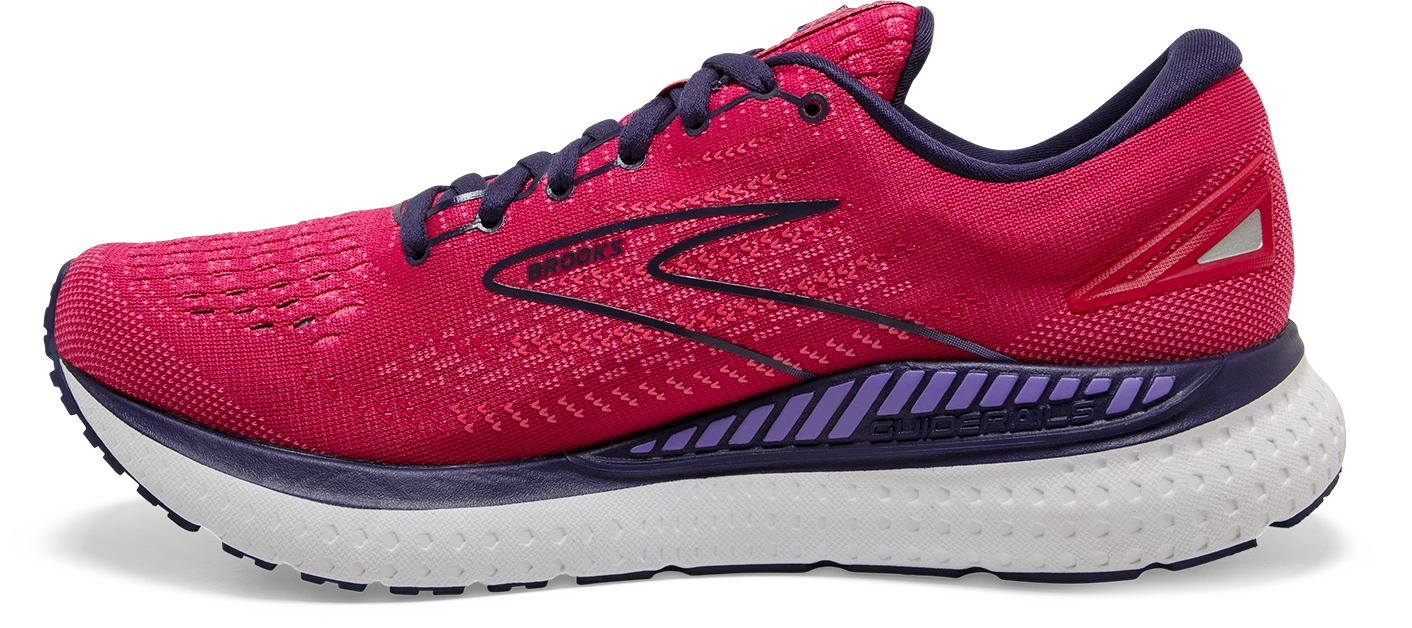 BROOKS Women's Glycerin GTS 19 (623 - Barberry/Purple/Calypso) 2 BROOKS Women's Glycerin GTS 19 (623 - Barberry/Purple/Calypso) - Image 2