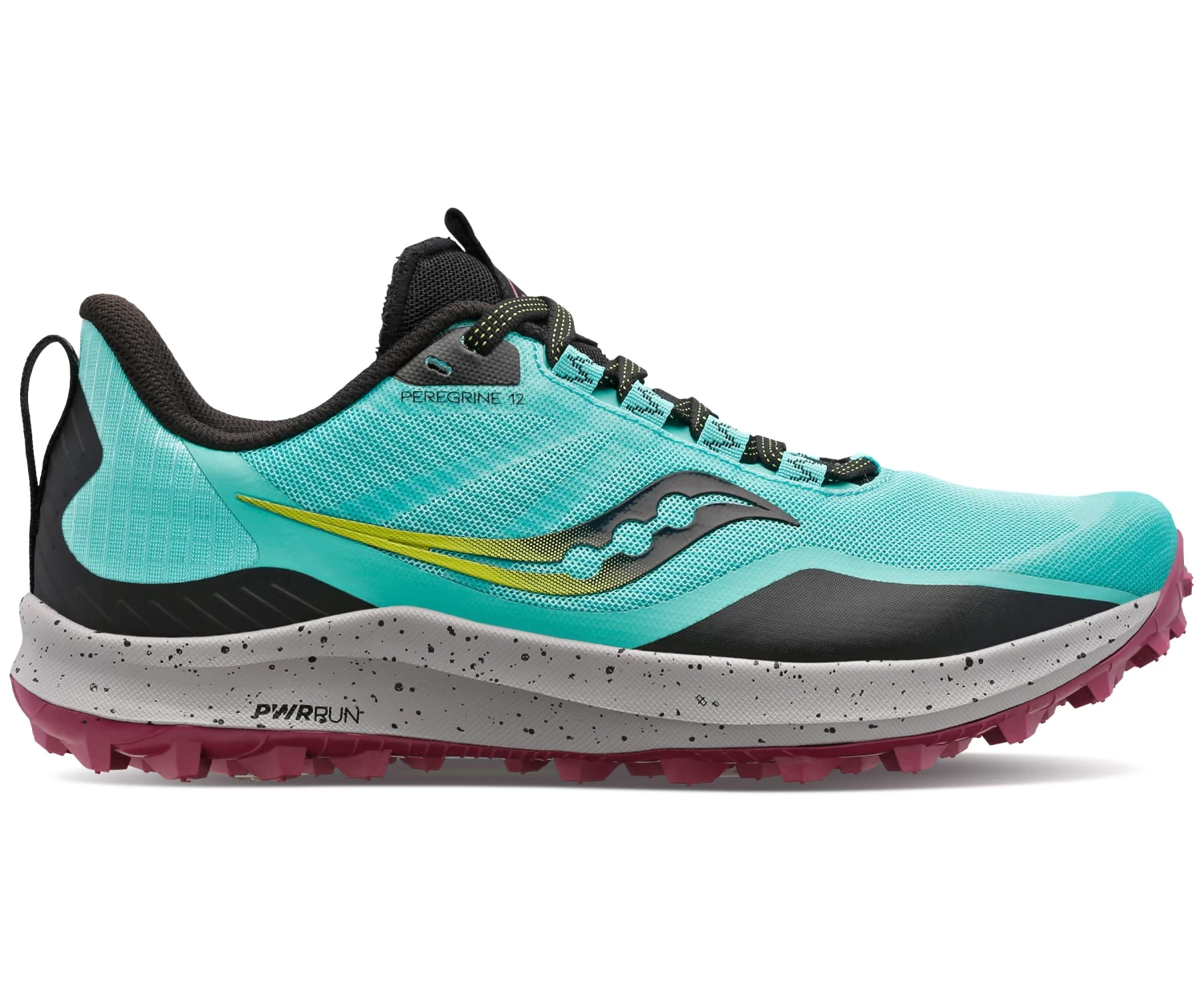 Saucony Women's Peregrine 12 (26 - Cool Mint/Acid) 1 Saucony Women's Peregrine 12 (26 - Cool Mint/Acid)