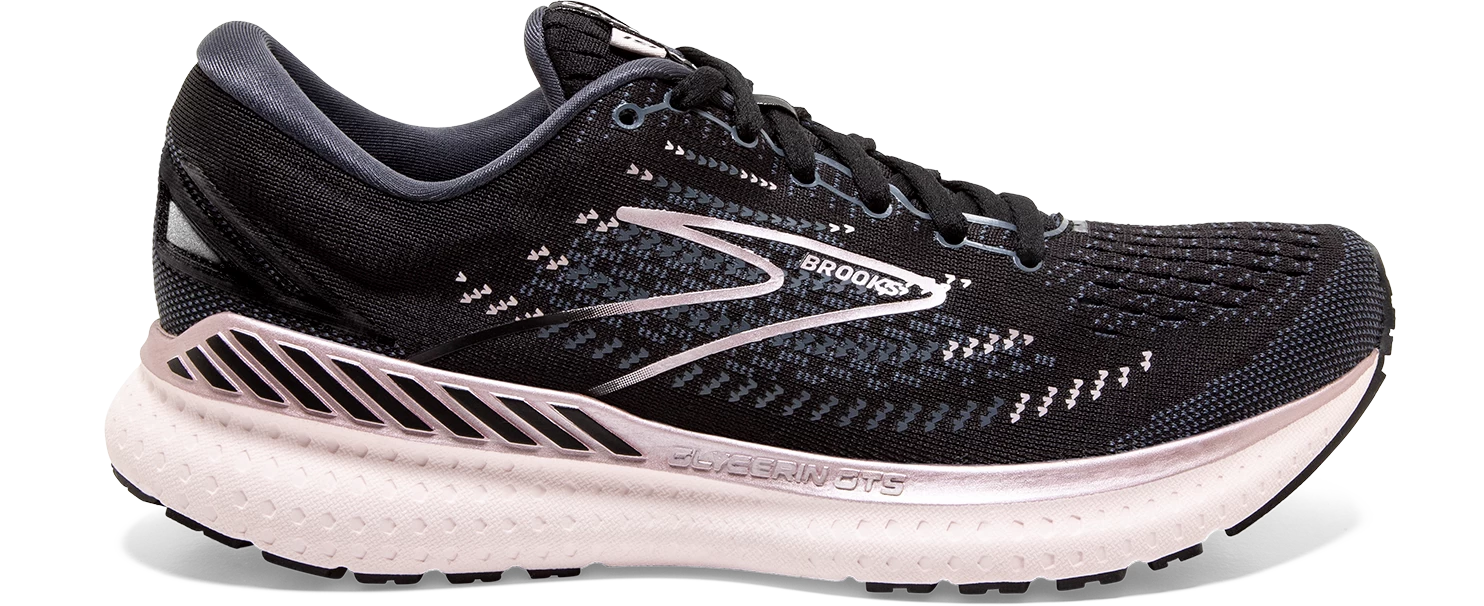 BROOKS Women's Glycerin GTS 19 (074 - Black/Ombre/Metallic) 1 BROOKS Women's Glycerin GTS 19 (074 - Black/Ombre/Metallic)
