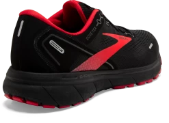 BROOKS Men's Ghost 14 GTX (004 - Black/Blackened Pearl/High Risk Red) -Saucony Store 9D937348 F451 49F3 A4C3 BDFD085109C2