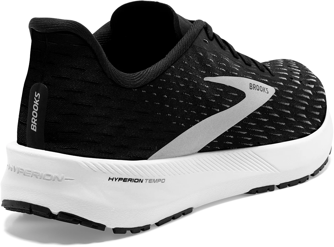 BROOKS Men's Hyperion Tempo (091 - Black/Silver/White) 3 BROOKS Men's Hyperion Tempo (091 - Black/Silver/White) - Image 3