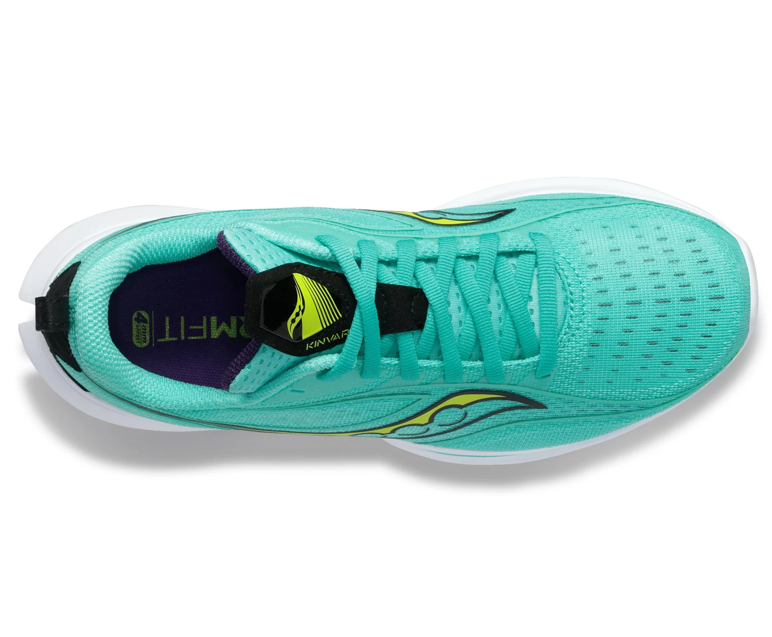 Saucony Women's Kinvara 13 (26 - Cool Mint/Acid) 3 Saucony Women's Kinvara 13 (26 - Cool Mint/Acid) - Image 3