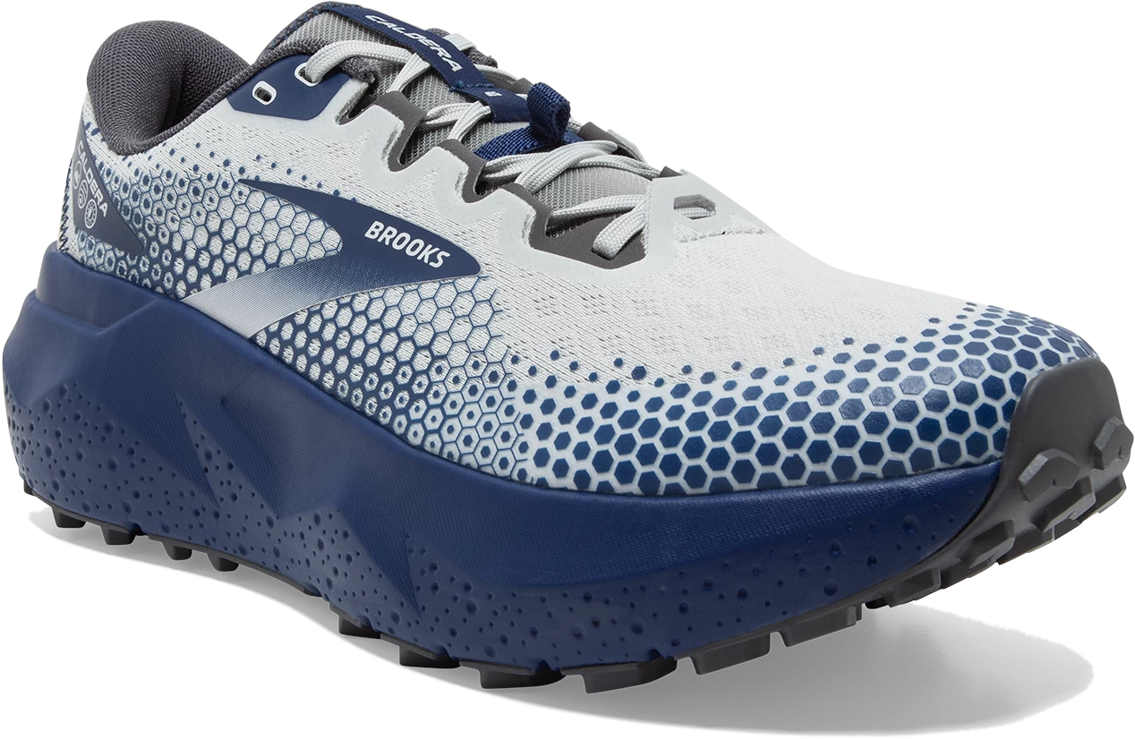 BROOKS Men’s Caldera 6 (071 - Oyster/Blue Depths/Pearl) 3 BROOKS Men’s Caldera 6 (071 - Oyster/Blue Depths/Pearl) - Image 3