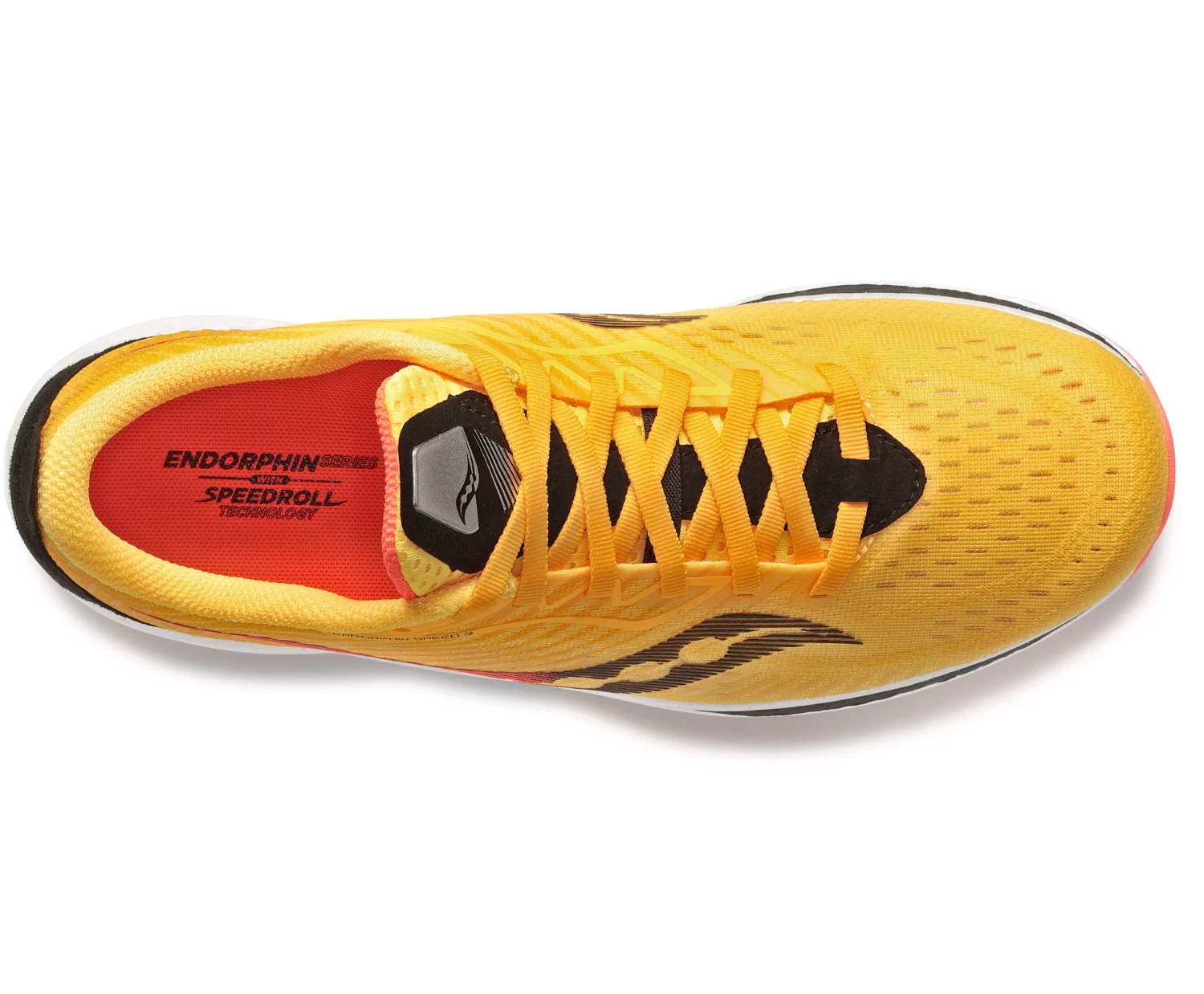 Saucony Men's Endorphin Speed 2 (16 - VIZI Gold/VIZI Red) 3 Saucony Men's Endorphin Speed 2 (16 - VIZI Gold/VIZI Red) - Image 3