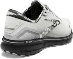 BROOKS Women's Ghost 15 (149 -White/Ebony/Oyster) -Saucony Store B538DAB7 856E 4539 B619 72DA830C57C0