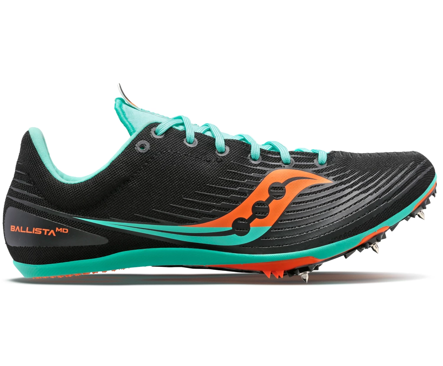Saucony Men's Ballista MD (26 - Black/Cool Mint) 1 Saucony Men's Ballista MD (26 - Black/Cool Mint)