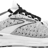 BROOKS Men’s Glycerin Stealthfit 20 (135 - White/Grey/Black)