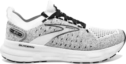 Saucony Store 23 BROOKS Men’s Glycerin Stealthfit 20 (135 - White/Grey/Black)