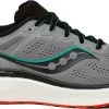 Saucony Men's Hurricane 23 (20 - Alloy/Scarlett)