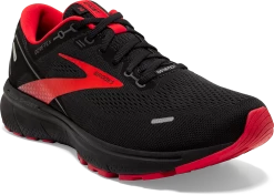 BROOKS Men's Ghost 14 GTX (004 - Black/Blackened Pearl/High Risk Red) -Saucony Store C2F6EE61 6AD8 4A08 B758 91B3E29F656C