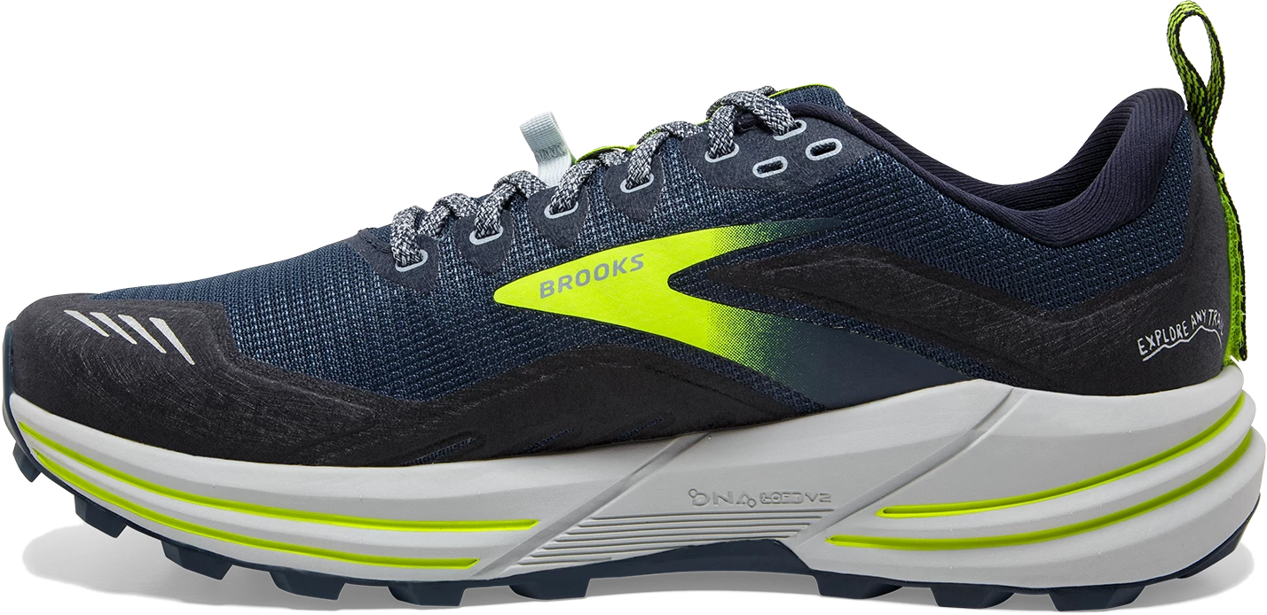 BROOKS Men’s Cascadia 16 (411 - Titan/Peacoat/Nightlife) 2 BROOKS Men’s Cascadia 16 (411 - Titan/Peacoat/Nightlife) - Image 2