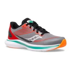Saucony Kid's Kinvara 12 (Grey/Orange)