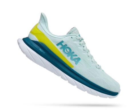 Hoka Men's Mach 4 (BGEPR - Blue Glass/Evening Primrose) 2 Hoka Men's Mach 4 (BGEPR - Blue Glass/Evening Primrose) - Image 2