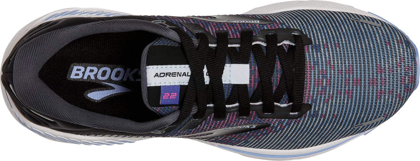 BROOKS Women’s Adrenaline GTS 22 “Pixel Pack” (523 - Lavender/Black/Grey) 5 BROOKS Women’s Adrenaline GTS 22 “Pixel Pack” (523 - Lavender/Black/Grey) - Image 5