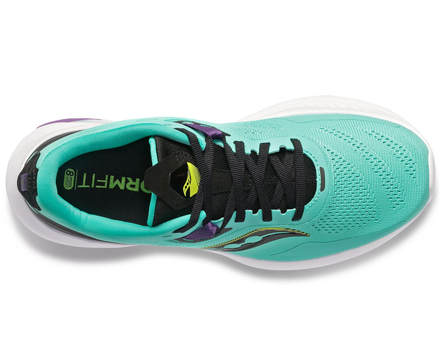 Saucony Women's Guide 15 (26 - Cool Mint/Acid) 3 Saucony Women's Guide 15 (26 - Cool Mint/Acid) - Image 3