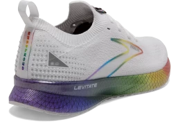 BROOKS Women’s "Love Moves" Levitate Stealthfit 5 (197 - White/Oyster/Multi) -Saucony Store F713E72A 4E22 4137 AA6B B8674D7F0972