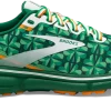 BROOKS Women's Ghost 15 “Run Lucky” (371 - Green/White/Orange)