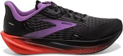 BROOKS Womenâs Hyperion Max (089 - Black/Fiesta/Bellflower)