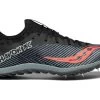 Saucony Women's Havok XC 2 (1 - BLK/GRY/VIZ RED)