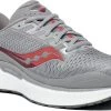 Saucony Men's Triumph 18 (30 - Alloy/red)