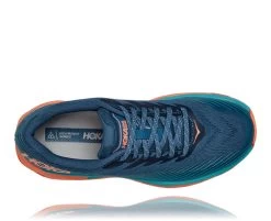 Hoka Women's Torrent 2 (RTCN - Real Teal/Cantaloupe) -Saucony Store RTCN 5