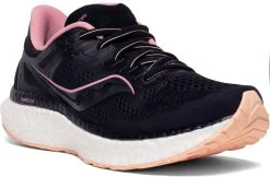 Saucony Women's Hurricane 23 (45 - Black/Rosewater) -Saucony Store S10615 45 5
