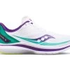 Saucony Women's Kinvara 12 "Hot Streak" (116 - White/Jade)