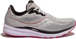 Saucony Women's Ride 14 (55 - Fog/Cherry)