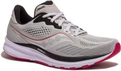 Saucony Women's Ride 14 (55 - Fog/Cherry) -Saucony Store S10650 55 5