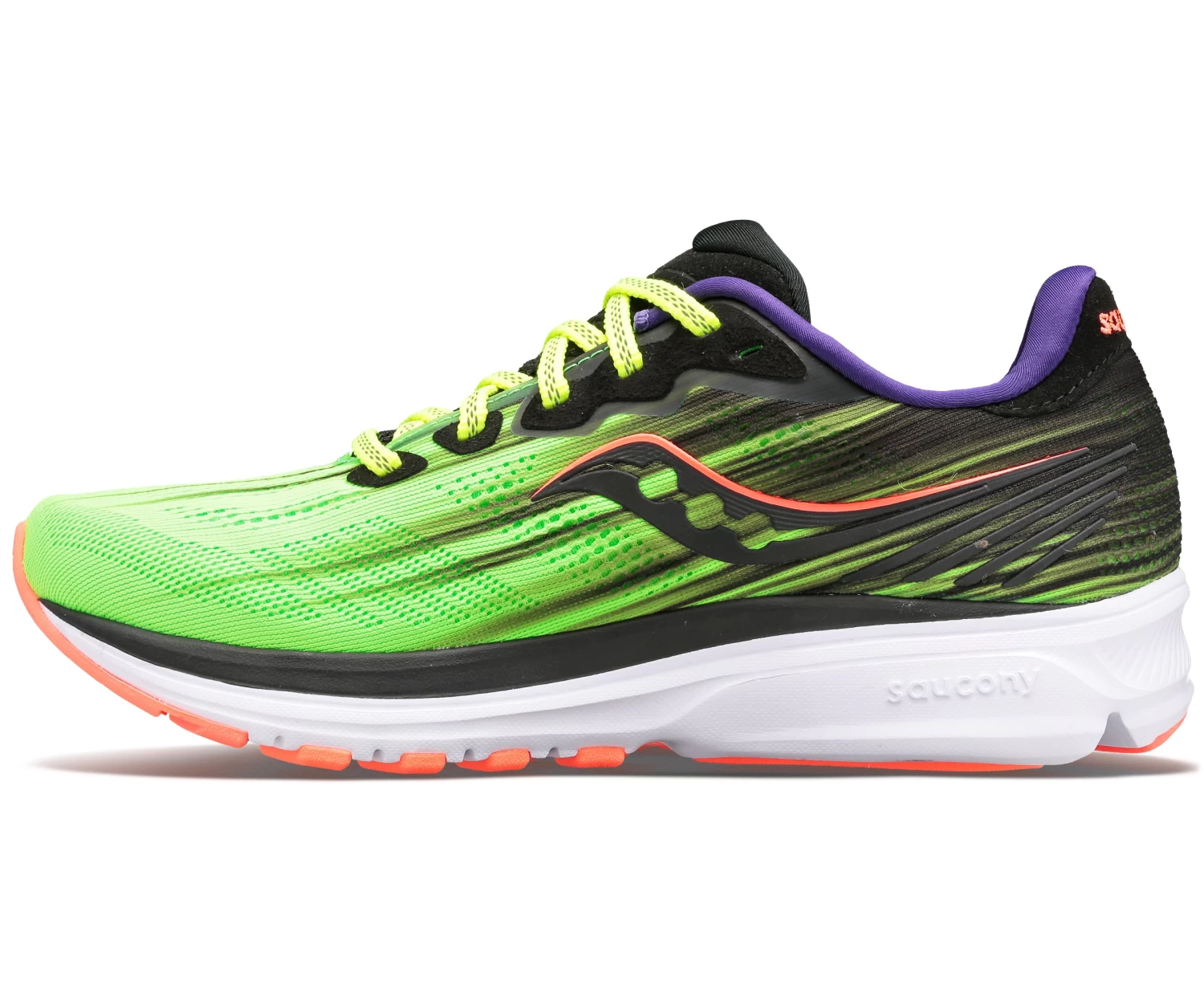 Saucony Women's Ride 14 (65 - Vizi Pro) 2 Saucony Women's Ride 14 (65 - Vizi Pro) - Image 2