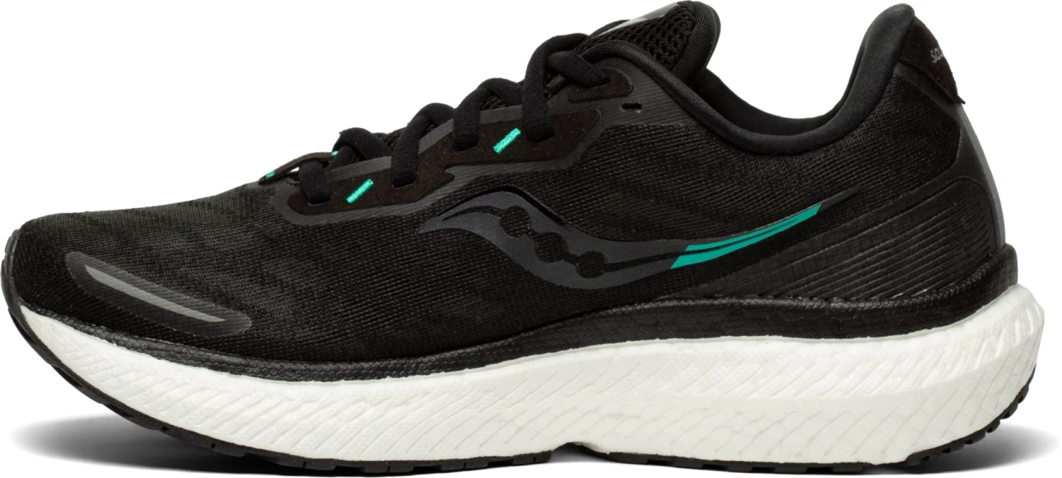 Saucony Women's Triumph 19 (10 - Black/White) 2 Saucony Women's Triumph 19 (10 - Black/White) - Image 2