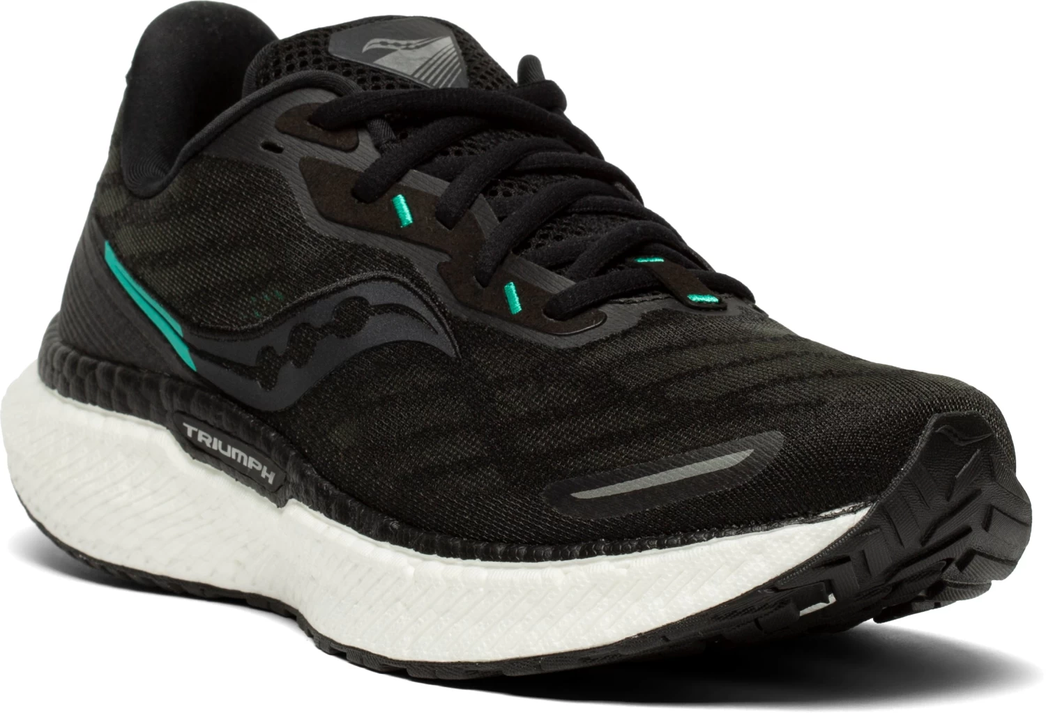 Saucony Women's Triumph 19 (10 - Black/White) 3 Saucony Women's Triumph 19 (10 - Black/White) - Image 3
