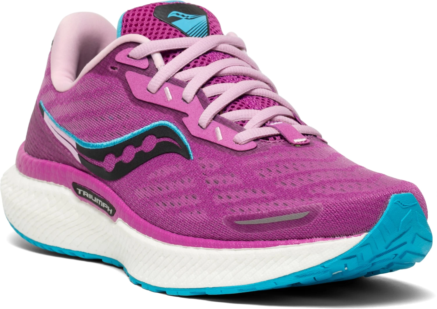 Saucony Women's Triumph 19 (30 - Razzle/Blaze) 3 Saucony Women's Triumph 19 (30 - Razzle/Blaze) - Image 3