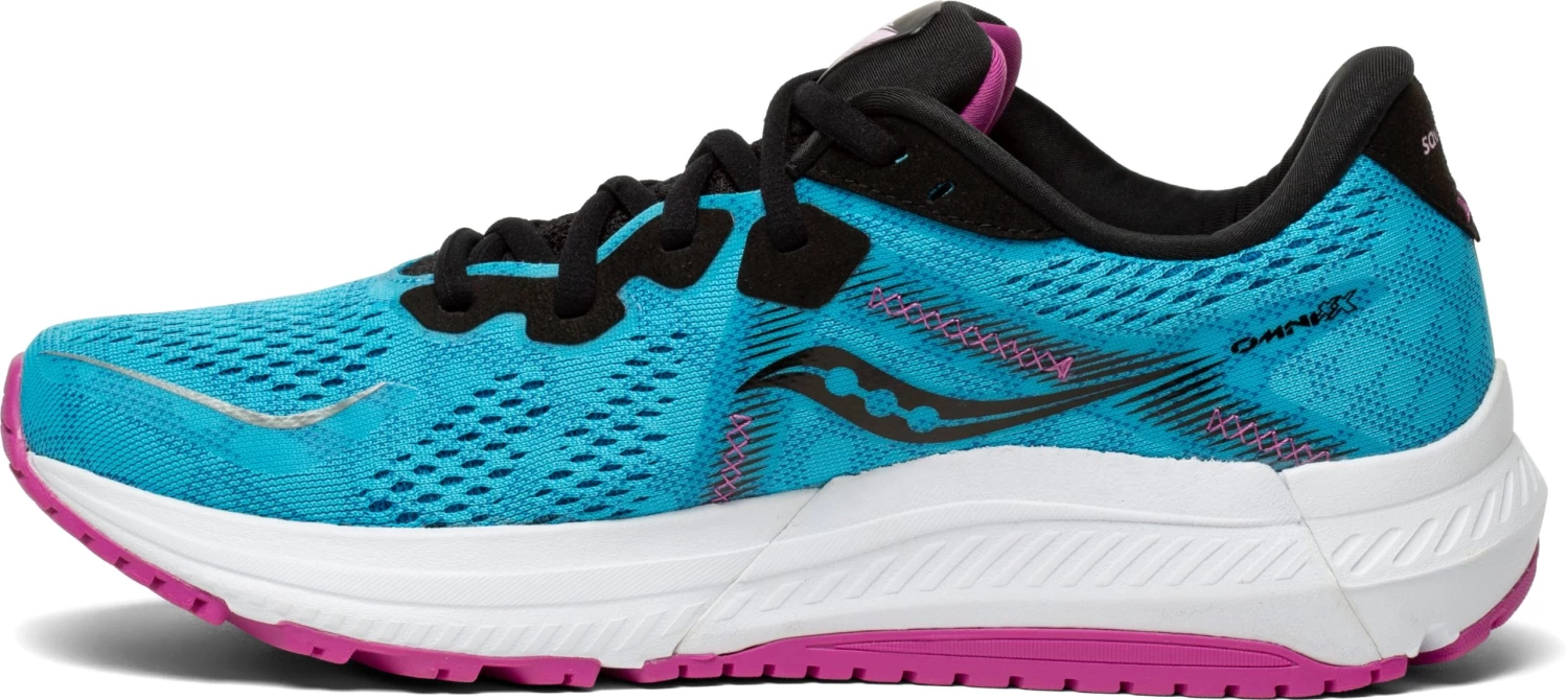 Saucony Women's Omni 20 (30 - Blue Blaze/Razzle) 2 Saucony Women's Omni 20 (30 - Blue Blaze/Razzle) - Image 2