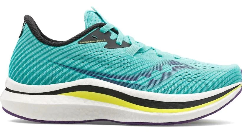 Saucony Women's Endorphin Pro 2 (26 - Cool Mint/Acid) 1 Saucony Women's Endorphin Pro 2 (26 - Cool Mint/Acid)