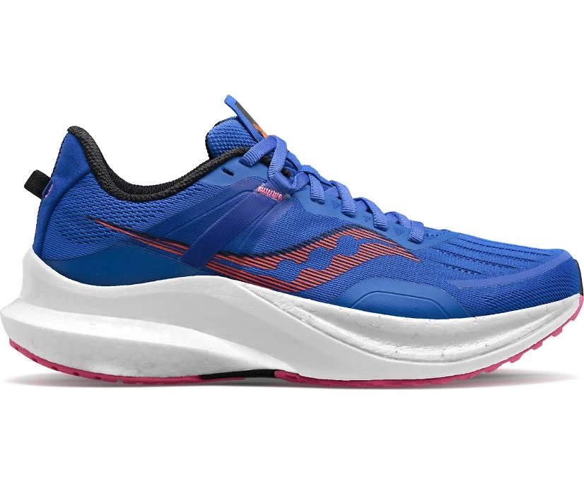 Saucony Women’s Tempus (125 - Blue Raz/Zest) 1 Saucony Women’s Tempus (125 - Blue Raz/Zest)
