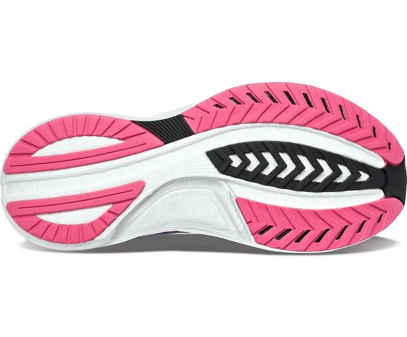 Saucony Women’s Tempus (125 - Blue Raz/Zest) 4 Saucony Women’s Tempus (125 - Blue Raz/Zest) - Image 4