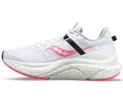 Saucony Women’s Tempus (86 - White/VIZI Pink) -Saucony Store S10720 86 2