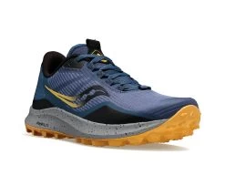 Saucony Women's Peregrine 12 (30 - Basin/Gold) -Saucony Store S10737 30 5