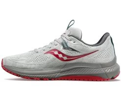 Saucony Women's Omni 21 (16 - Concrete/Berry) -Saucony Store S10762 16 2