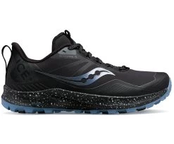 Saucony Women's Peregrine ICE+ 3 (10 - Black/Summit)