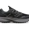 Saucony Women's Ride 15 TR GTX (10 - Black/Charcoal)