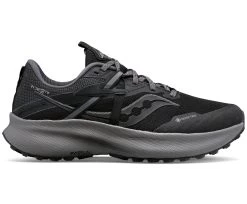 Saucony Women's Ride 15 TR GTX (10 - Black/Charcoal)