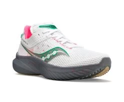 Saucony Women’s Kinvara 14 (85 - White/Gravel) -Saucony Store S10823 85 5