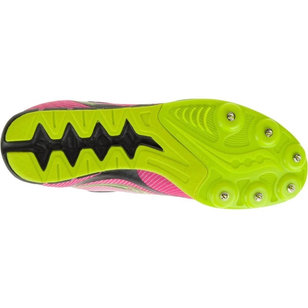 Saucony Women’s Vendetta (3 - White/Pink) 2 Saucony Women’s Vendetta (3 - White/Pink) - Image 2