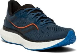 Saucony Men's Hurricane 23 (30 - Space/Royal/Fire) -Saucony Store S20615 30 5