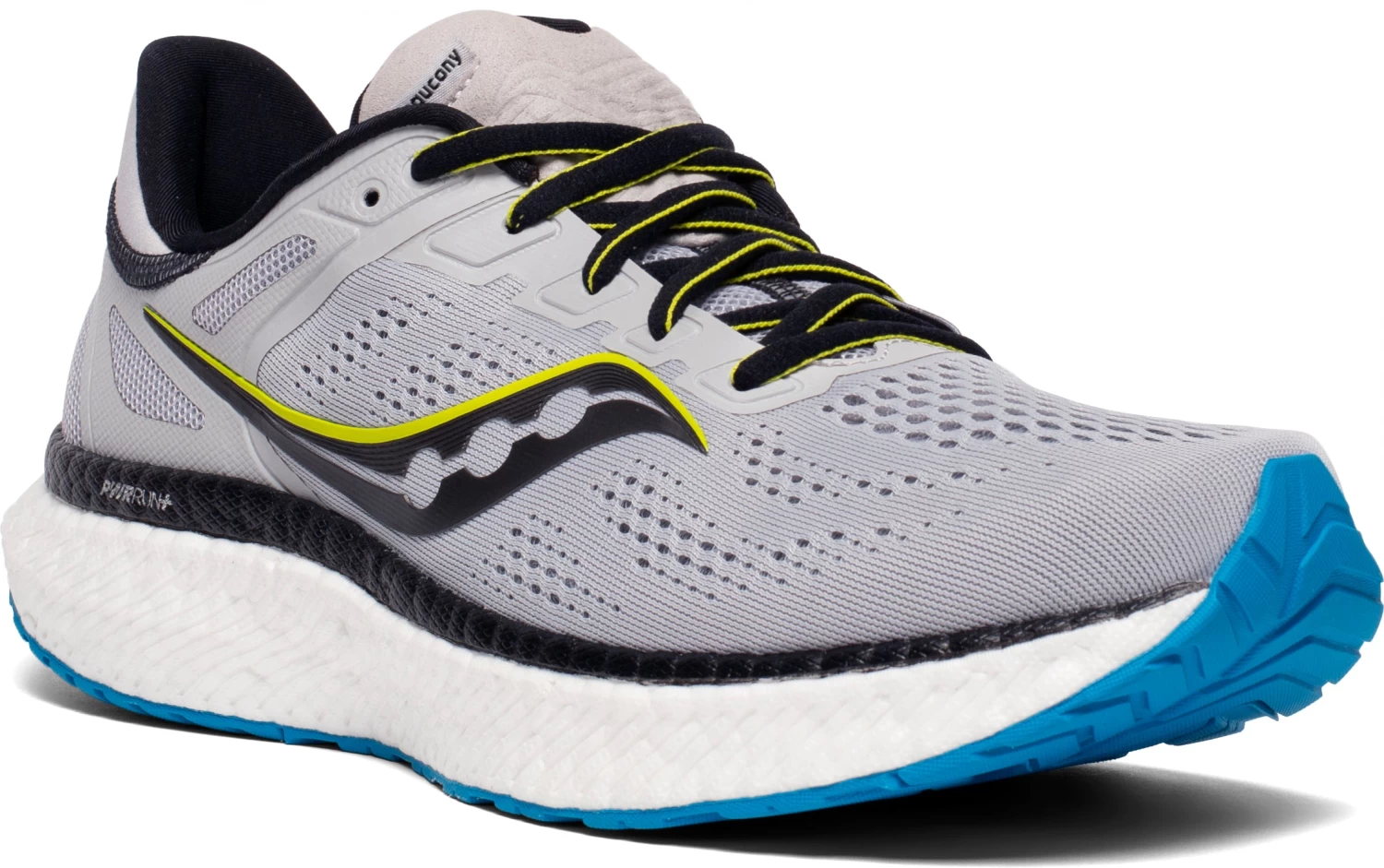 Saucony Men's Hurricane 23 (55 - Fog/Cobalt) 3 Saucony Men's Hurricane 23 (55 - Fog/Cobalt) - Image 3