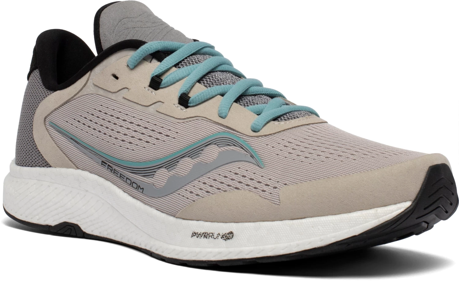 Saucony Men's Freedom 4 (35 - Stone/Alloy) 3 Saucony Men's Freedom 4 (35 - Stone/Alloy) - Image 3